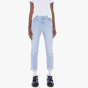 MOTHER The Scrapper Cliff Ankle Fray In Lonely Hearts Club Size 29